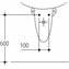 Semipedestal ECCO Ideal Standard