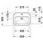 Lavabo mural 50 1930 DURAVIT