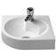 Lavabo mural semicircular de rinc&oacute;n Architec Duravit