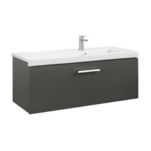 Mueble 110cm un cajón gris Prisma Roca