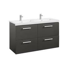 Mueble 120cm cuatro cajones gris Prisma Roca