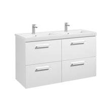 Mueble 120cm cuatro cajones blanco Prisma Roca
