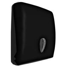 Dispensador de papel toalla de ABS negro NOFER
