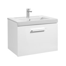 Mueble 60cm un cajón blanco Prisma Roca