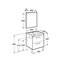 Pack mueble 60cm dos cajones gris Prisma Roca