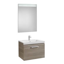 Pack mueble 60cm un cajón fresno Prisma Roca