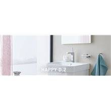 Lavabo rectificado sobre encimera Happy D.2 65 DURAVIT