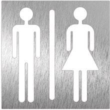 Señal mujer acero Inox Timblau