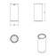 Portacepillos architect COSMIC