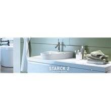 Lavabo mural 38 Starck 2 DURAVIT