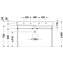 Lavabo para mueble 120 Vero Duravit
