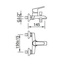 Grifo de ducha S12 Xtreme