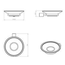 Jabonera plato contract COSMIC