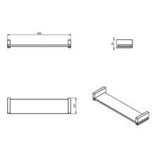 Estante de cristal extreme 40 cm COSMIC