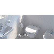 Inodoro suspendido Compact Durafix Starck 3 DURAVIT