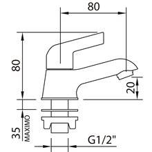 Grifo Simple para cocina Start Elegance