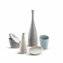 Vaso blanco brillo saku COSMIC