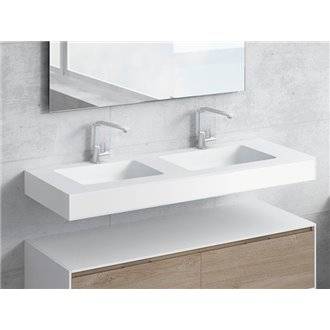 Lavabo suspendido 2 senos SAONA NATUGAMA