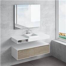 Conjunto encimera+lavabo CAMENA cajón NATUGAMA