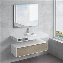 Conjunto encimera+lavabo CORUS cajón NATUGAMA