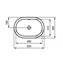 Lavabo bajo encimera ovalado 55 CONNECT Ideal Standard