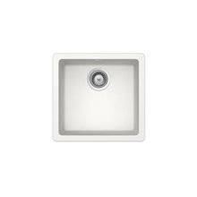 Fregadero blanco 45 Riga QUARZEX® Roca