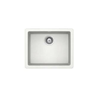 Fregadero blanco 55 Riga QUARZEX&reg; Roca