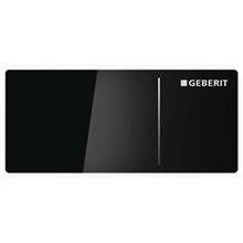 Pulsador Geberit70 Negro cisterna Sigma 8 cm