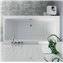 Ba&ntilde;era Jazz L encastrada 180x80 cm con estructura b10