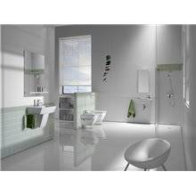 Lavabo mural graphit Hall 50x25cm Roca