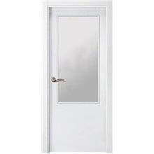Puerta interior vidriera LACADA BLANCA PL1-V1Z