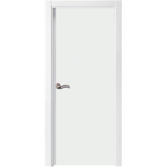 Puerta interior lisa LACADA BLANCA PL1
