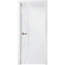 Puerta interior lisa LACADA BLANCA PL2012
