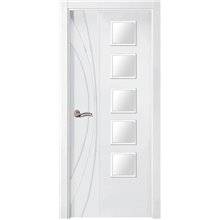 Puerta interior vidriera LACADA BLANCA PL2012-V5