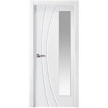 Puerta interior vidriera LACADA BLANCA PL2013-V1