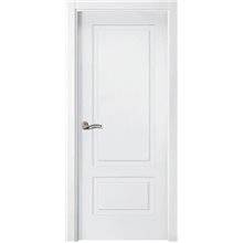 Puerta interior LACADA BLANCA fresada P12