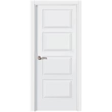 Puerta interior LACADA BLANCA fresada PL-216