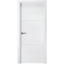 Puerta interior lisa LACADA BLANCA P4R