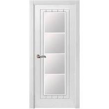 Puerta interior vidriera LACADA BLANCA PL3600-V4