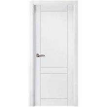 Puerta interior lisa LACADA BLANCA P110