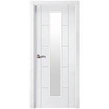 Puerta interior vidriera LACADA BLANCA PVP5-1VC