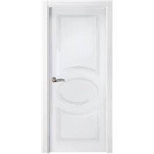 Puerta interior LACADA BLANCA fresada P620