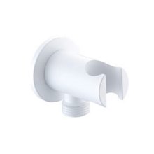 Salida de flexo y soporte de ducha circular BL Imex