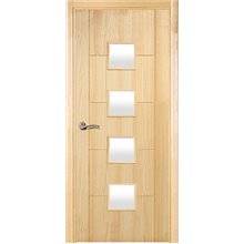 Puerta interior vidriera MODERNA PINO LPD-F-V4