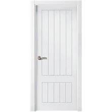 Puerta interior lisa LACADA BLANCA PL201