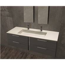 Lavabo encimera HYDRA 2 senos