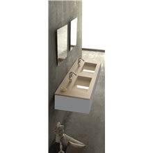 Lavabo encimera 2 senos SENDA Resigres