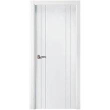 Puerta interior lisa LACADA BLANCA PL-206