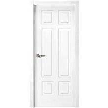 Puerta interior LACADA BLANCA fresada Nube