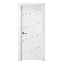 Puerta interior lisa LACADA BLANCA PL-3100